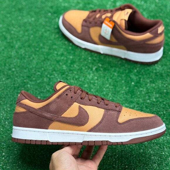 Nike Dunk Low SE Amber Brown Mens FQ8249-200 NEW Sz 13 - Picture 1 of 5